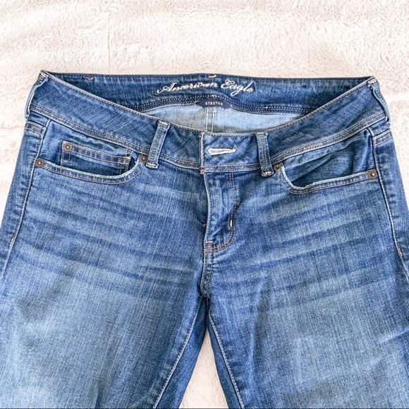 American Eagle Slim Boot Stretch Jeans Size 6 - Picture 5 of 6